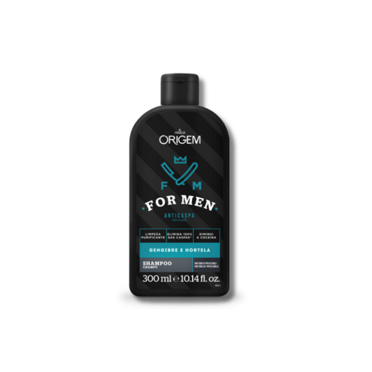 Shampoo For Men - Anti Dandruff - 300ml - NAZCA - Corolla Beauty Supply